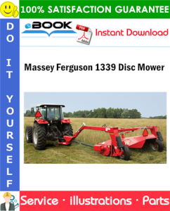 Massey Ferguson 1339 Disc Mower Parts Manual