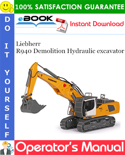 Liebherr R940 Demolition Hydraulic excavator