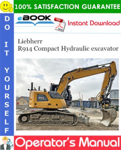 Liebherr R914 Compact Hydraulic excavator