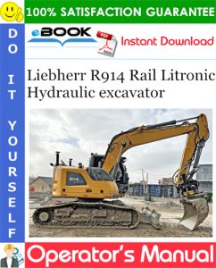 Liebherr R914 Rail Litronic Hydraulic excavator