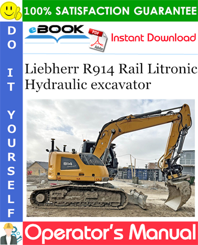 Liebherr R914 Rail Litronic Hydraulic excavator