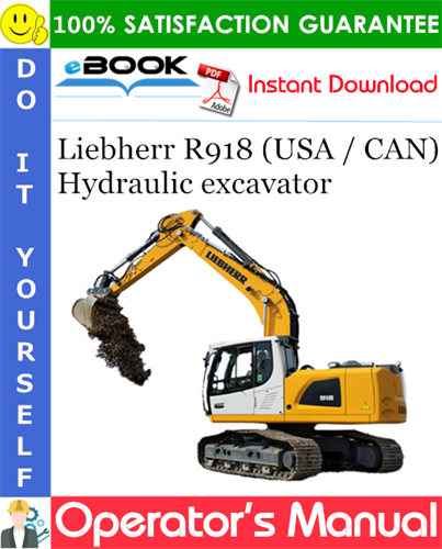 Liebherr R918 (USA / CAN) Hydraulic excavator