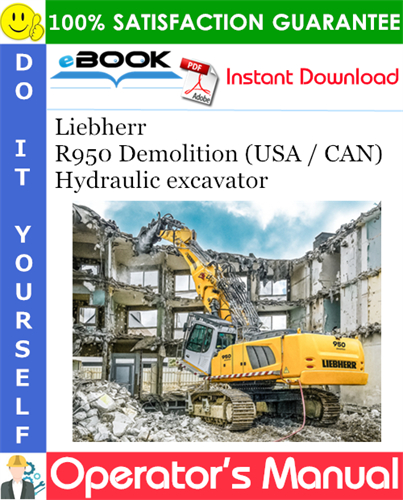 Liebherr R950 Demolition (USA / CAN) Hydraulic excavator