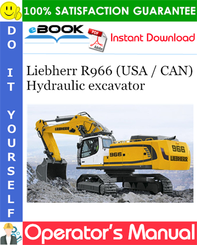 Liebherr R966 (USA / CAN) Hydraulic excavator