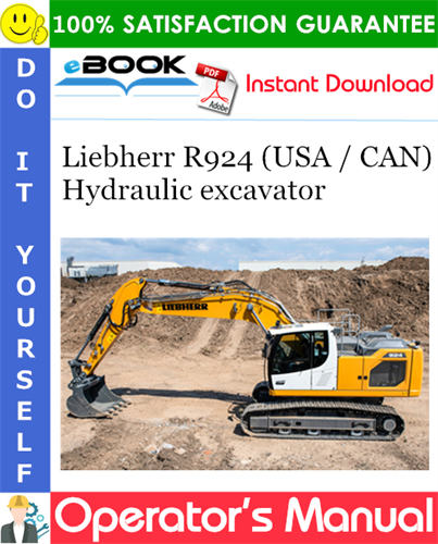 Liebherr R924 (USA / CAN) Hydraulic excavator