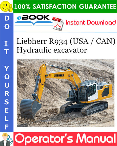 Liebherr R934 (USA / CAN) Hydraulic excavator