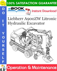 Liebherr A900ZW Litronic Hydraulic Excavator