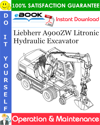 Liebherr A900ZW Litronic Hydraulic Excavator