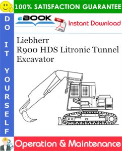 Liebherr R900 HDS Litronic Tunnel Excavator