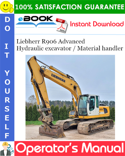 Liebherr R906 Advanced Hydraulic excavator / Material handler