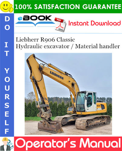 Liebherr R906 Classic Hydraulic excavator / Material handler