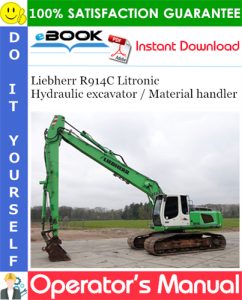 Liebherr R914C Litronic Hydraulic excavator / Material handler
