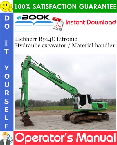 Liebherr R914C Litronic Hydraulic excavator / Material handler