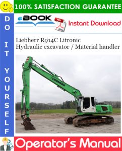 Liebherr R914C Litronic Hydraulic excavator / Material handler