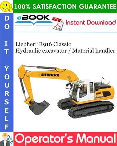 Liebherr R916 Classic Hydraulic excavator / Material handler