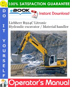 Liebherr R924C Litronic Hydraulic excavator / Material handler