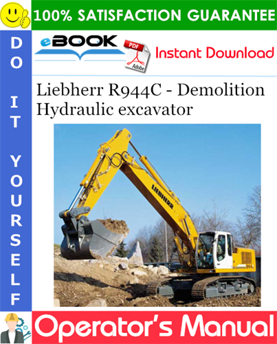 Liebherr R944C - Demolition Hydraulic excavator