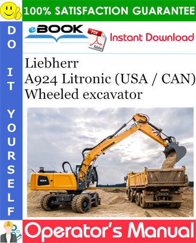 Liebherr A924 Litronic (USA / CAN) Wheeled excavator