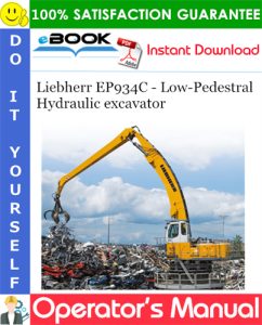 Liebherr EP934C - Low-Pedestral Hydraulic excavator