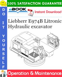 Liebherr E974B Litronic Hydraulic excavator
