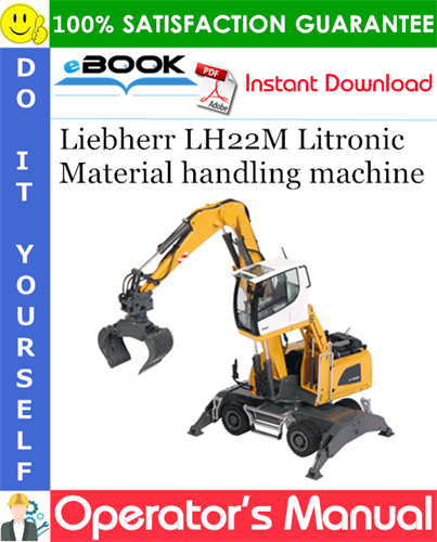 Liebherr LH22M Litronic Material handling machine