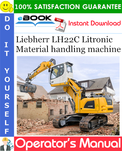 Liebherr LH22C Litronic Material handling machine