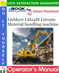 Liebherr LH24M Litronic Material handling machine