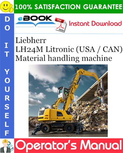 Liebherr LH24M Litronic (USA / CAN) Material handling machine