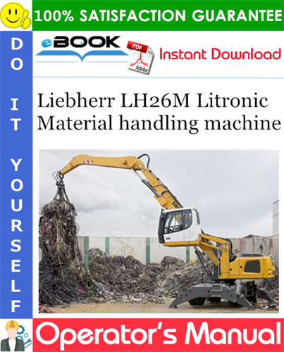 Liebherr LH26M Litronic Material handling machine