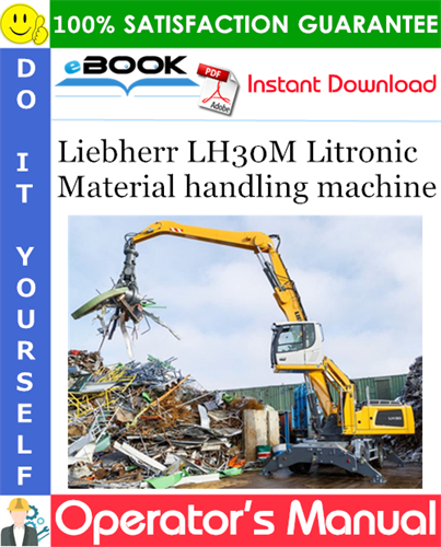 Liebherr LH30M Litronic Material handling machine