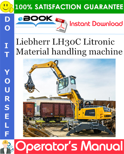 Liebherr LH30C Litronic Material handling machine