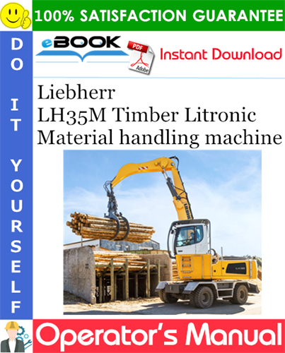 Liebherr LH35M Timber Litronic Material handling machine