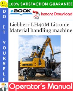 Liebherr LH40M Litronic Material handling machine