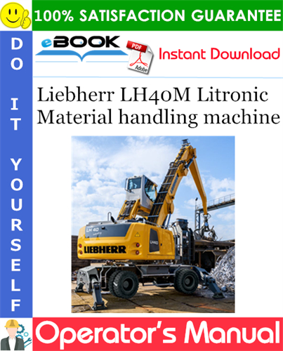 Liebherr LH40M Litronic Material handling machine