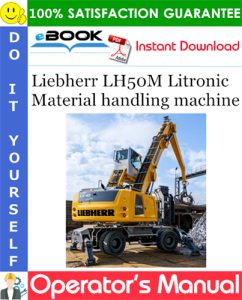 Liebherr LH50M Litronic Material handling machine
