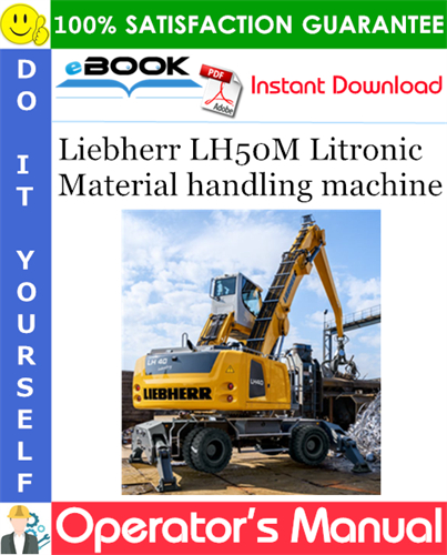 Liebherr LH50M Litronic Material handling machine
