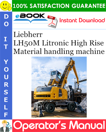 Liebherr LH50M Litronic High Rise Material handling machine