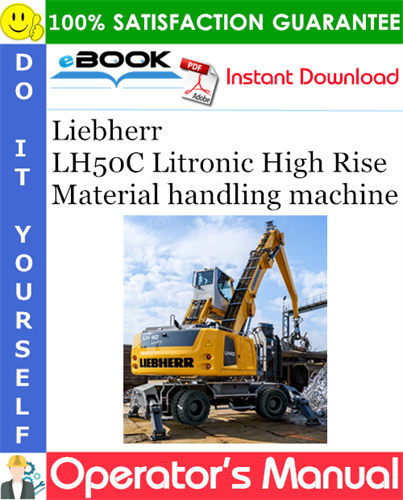 Liebherr LH50C Litronic High Rise Material handling machine