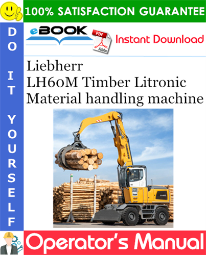 Liebherr LH60M Timber Litronic Material handling machine