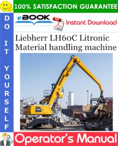 Liebherr LH60C Litronic Material handling machine