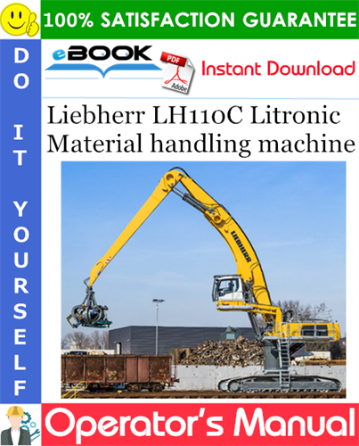 Liebherr LH110C Litronic Material handling machine