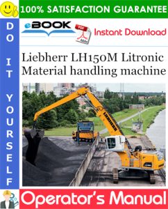 Liebherr LH150M Litronic Material handling machine