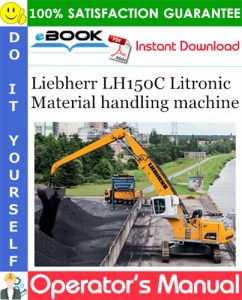 Liebherr LH150C Litronic Material handling machine