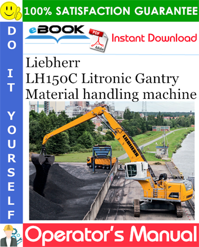 Liebherr LH150C Litronic Gantry Material handling machine