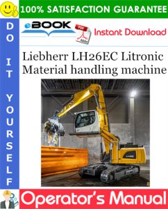 Liebherr LH26EC Litronic Material handling machine