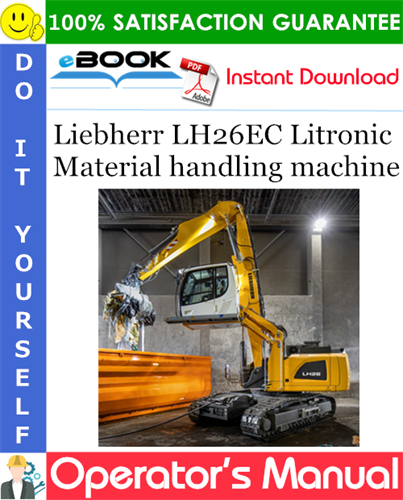 Liebherr LH26EC Litronic Material handling machine