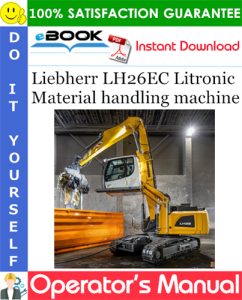 Liebherr LH26EC Litronic Material handling machine
