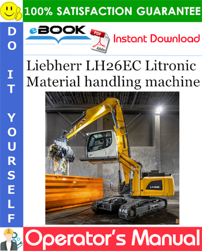 Liebherr LH26EC Litronic Material handling machine