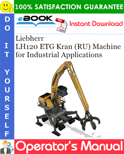 Liebherr LH120 ETG Kran (RU) Machine for Industrial Applications