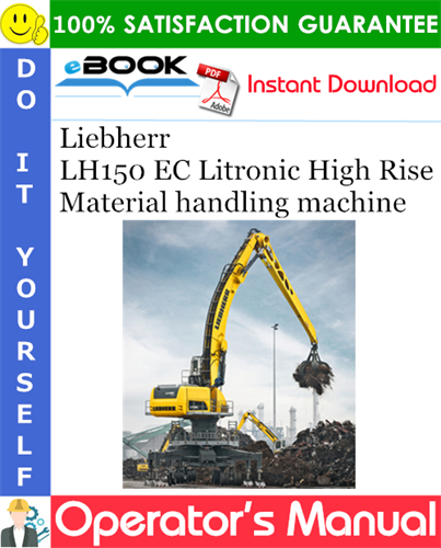 Liebherr LH150 EC Litronic High Rise Material handling machine